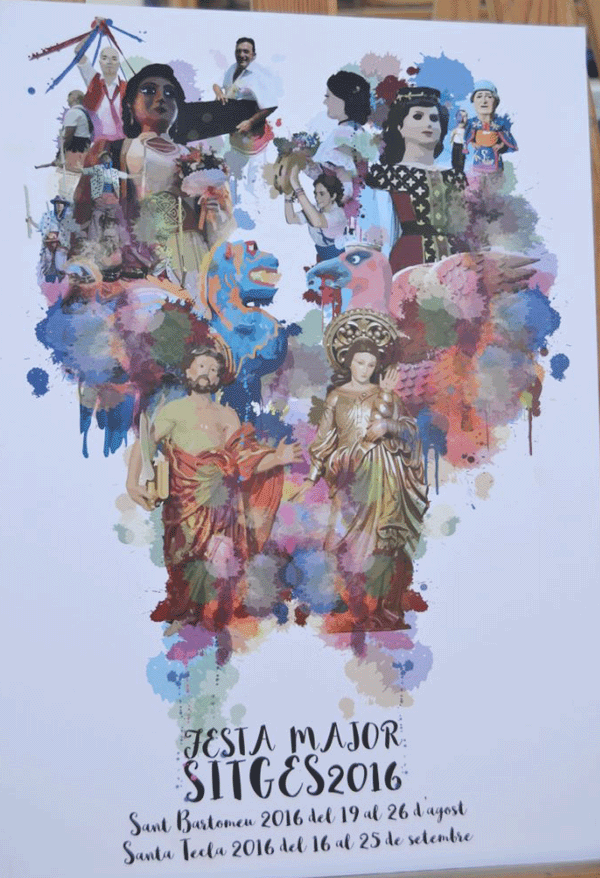 Cartell Festa Major de Sitges 2016