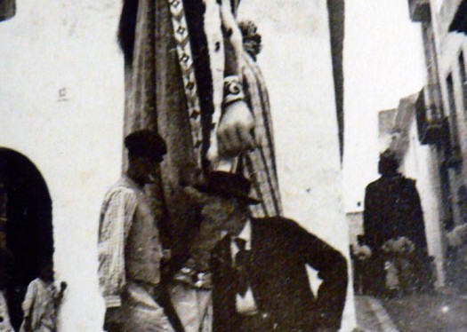 Els Gegants de la Vila de Sitges | Any: 1899 | Foto: ©Arxiu Històric de Sitges, col·lecció Josep Matas i Puig