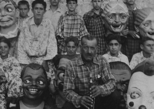 Ball de Cabeçuts | Any: 1950 | Foto: ©Arxiu Sebastià Giménez