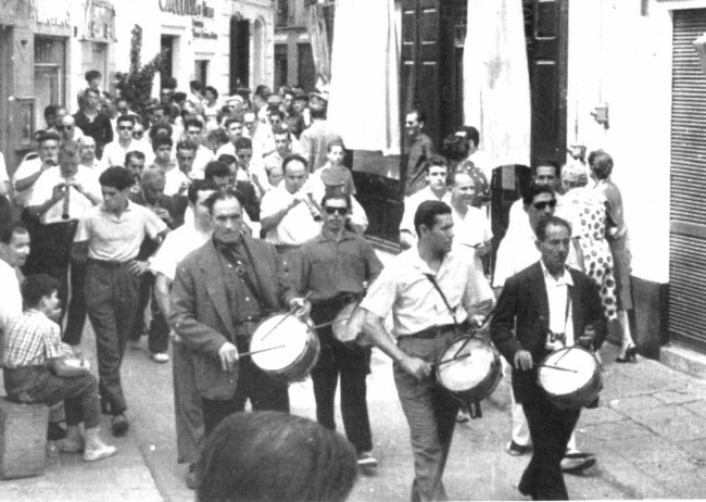 Els músics de Sitges | Any: 1959 | Foto: ©Llibre Nosaltres, els Grallers (EGS)
