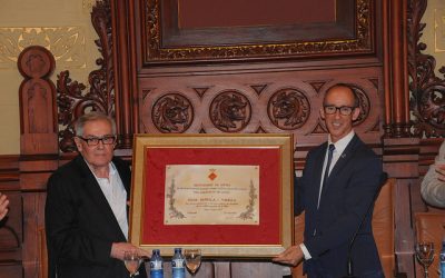 Sitges lloa la dedicació a la vila del seu nou fill predilecte, Isidre Pañella i Virella