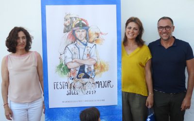 Blanca Benítez, autora del cartell de la Festa Major