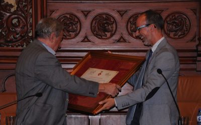 Sitges distingeix Ignasi Mª Muntaner com a Fill Adoptiu de Sitges