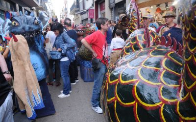 Els infants portants de bestiari de foc rebran un curs aquest dissabte per poder tirar carretilles per Santa Tecla
