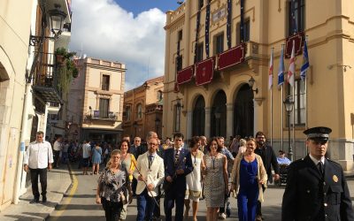 El president de la Diputació de Barcelona, Marc Castells, presideix l’Ofici i la Sortida d’Ofici