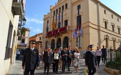 El president del Parlament, Roger Torrent, visita Sitges en honor a la diada de Sant Bartomeu