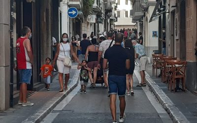 Informadors recorreran els carrers de Sitges els dies de Festa Major per recordar els consells sanitaris contra la pandèmia