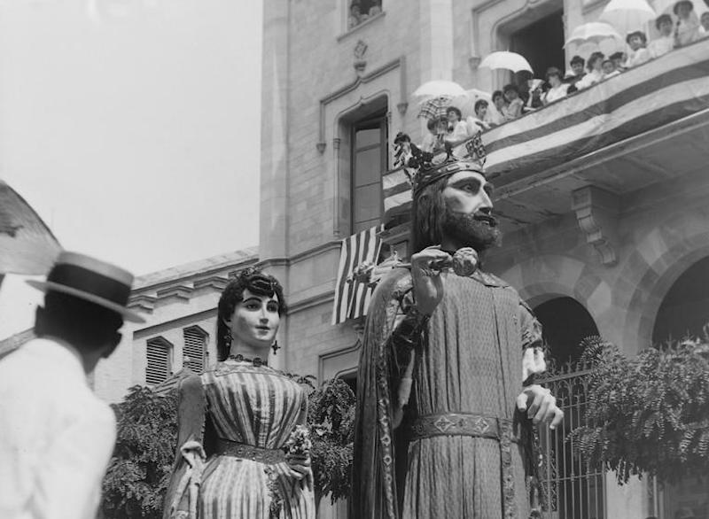 Els Gegants vells de la Vila celebren el 125è aniversari amb imatge renovada