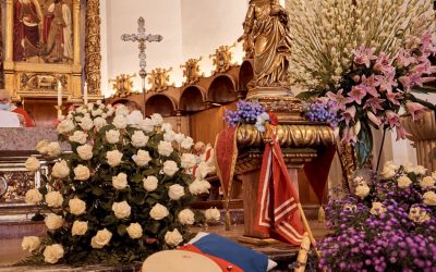 Sitges celebra una Diada de Santa Tecla especial amb pluja i molta emotivitat